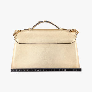 Pre-owned Louis Vuitton Very Chain Golden Leather M43202 shoulderbag | stylenewstar