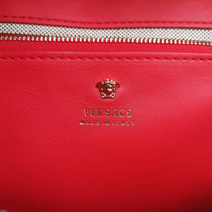 Secondhand VERSACE Palazzo Empire Red Leather  shoulderbag | stylenewstar