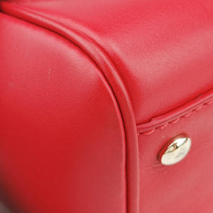 Secondhand VERSACE Palazzo Empire Red Leather  shoulderbag | stylenewstar