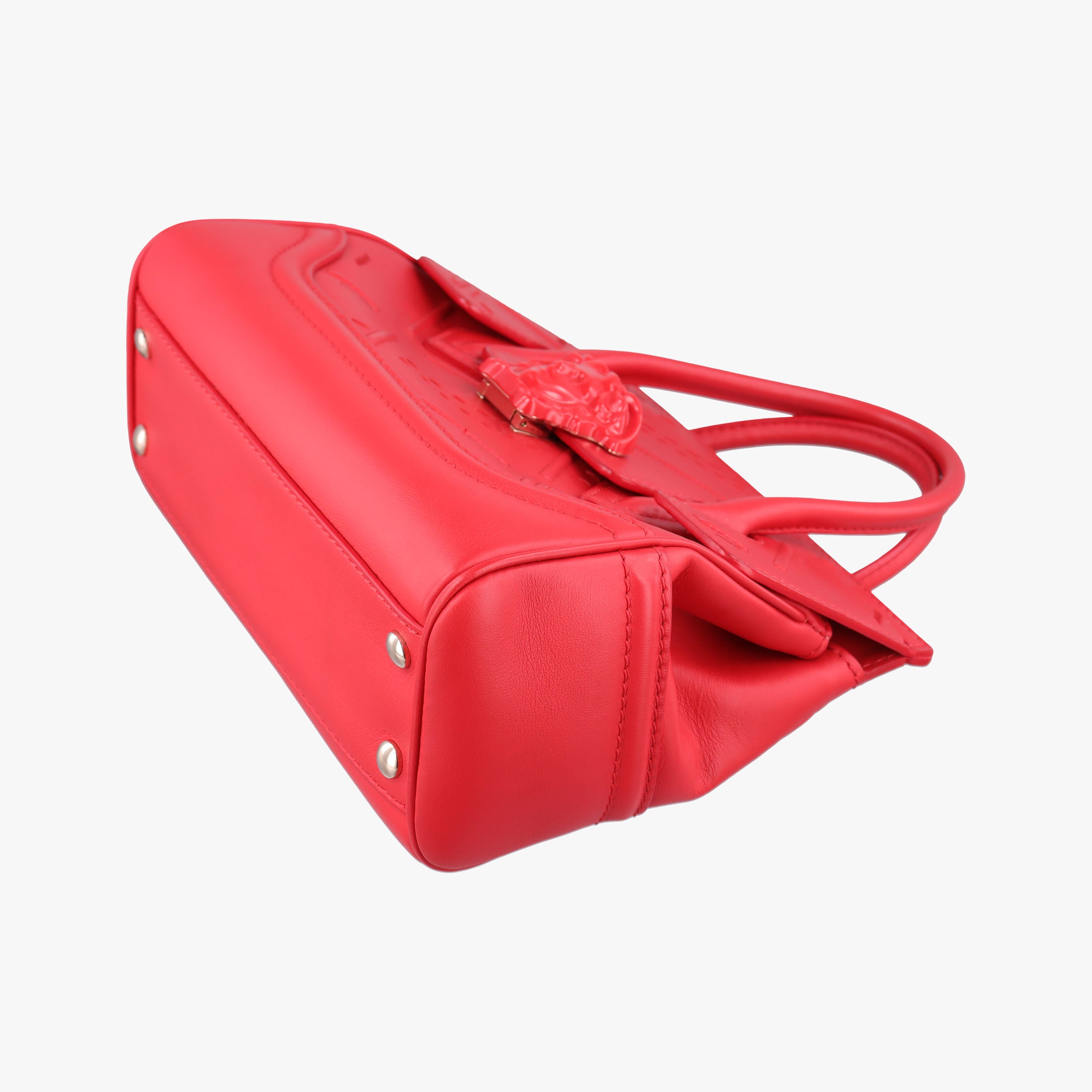 Secondhand VERSACE Palazzo Empire Red Leather  shoulderbag | stylenewstar