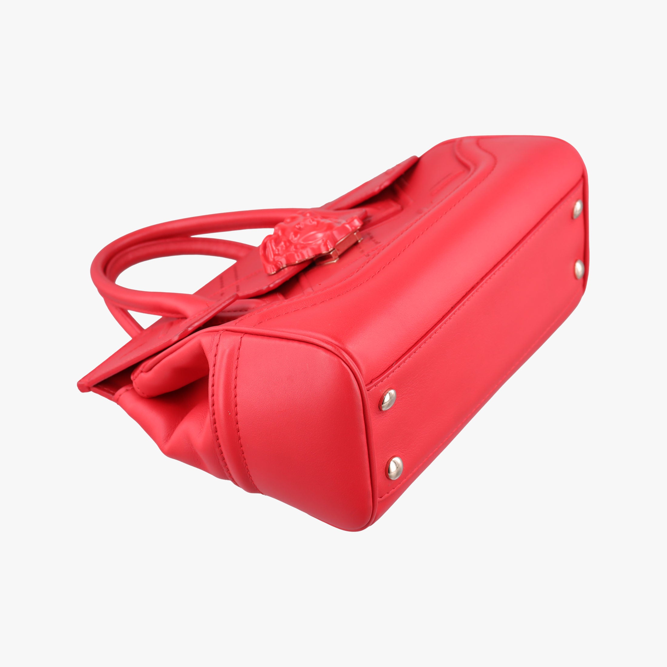 Secondhand VERSACE Palazzo Empire Red Leather  shoulderbag | stylenewstar