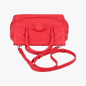Secondhand VERSACE Palazzo Empire Red Leather  shoulderbag | stylenewstar