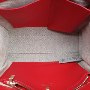 Secondhand VERSACE Palazzo Empire Red Leather  shoulderbag | stylenewstar