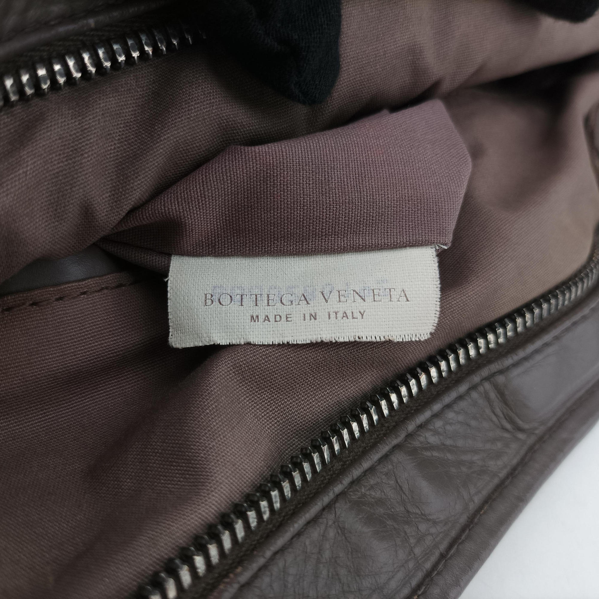 Secondhand Bottega Veneta Intrecciato Brown lambskin  handbag | stylenewstar