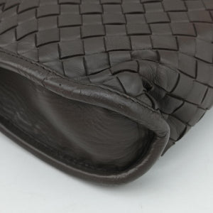 Secondhand Bottega Veneta Intrecciato Brown lambskin  handbag | stylenewstar