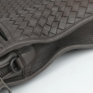 Secondhand Bottega Veneta Intrecciato Brown lambskin  handbag | stylenewstar