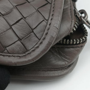 Secondhand Bottega Veneta Intrecciato Brown lambskin  handbag | stylenewstar