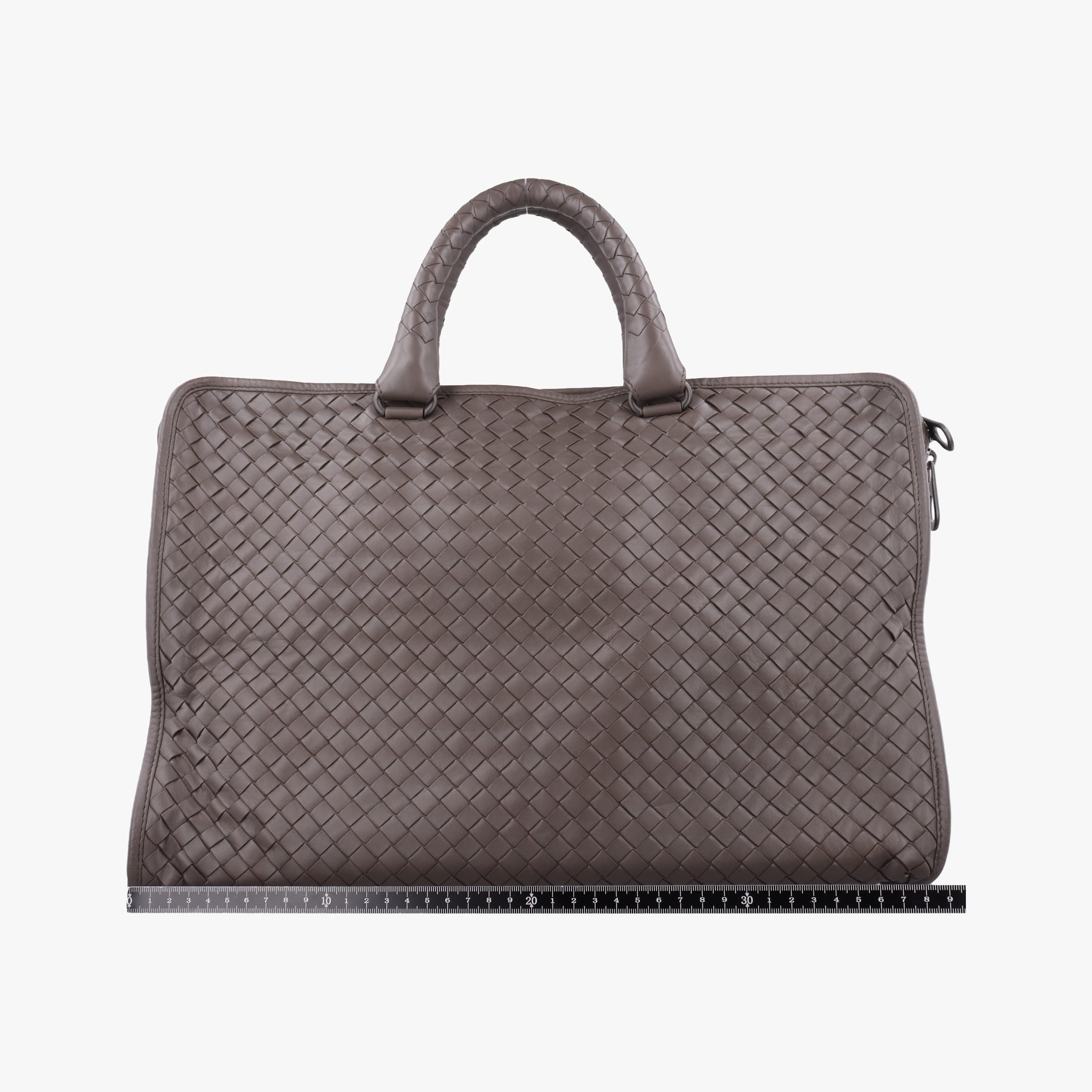 Secondhand Bottega Veneta Intrecciato Brown lambskin  handbag | stylenewstar
