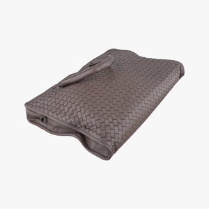 Secondhand Bottega Veneta Intrecciato Brown lambskin  handbag | stylenewstar
