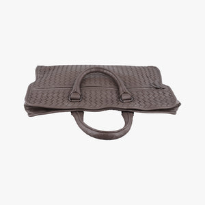 Secondhand Bottega Veneta Intrecciato Brown lambskin  handbag | stylenewstar