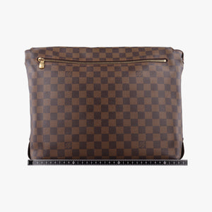 Pre-owned Louis Vuitton BROOKLYN MM EBENE Damier Canvas N51211 crossbodybag | stylenewstar