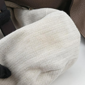 Pre-owned Hermes MarwariGM Etoupe Taurillon Clemence  shoulderbag | stylenewstar