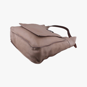 Pre-owned Hermes MarwariGM Etoupe Taurillon Clemence  shoulderbag | stylenewstar