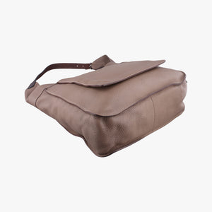 Pre-owned Hermes MarwariGM Etoupe Taurillon Clemence  shoulderbag | stylenewstar