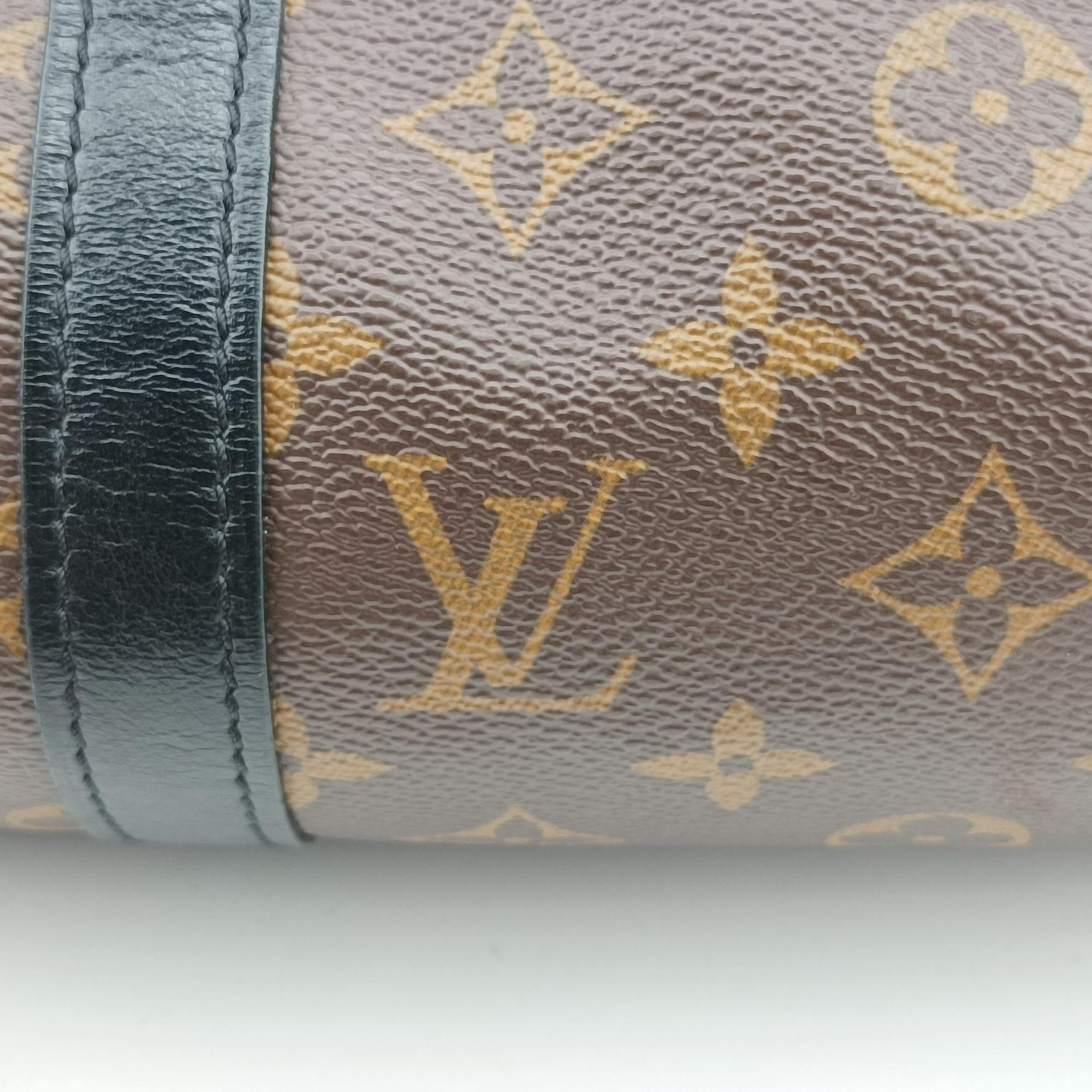 Pre-owned Louis Vuitton MINI POROCHON brown Monogram SOLAR RAY M44479 shoulderbag | stylenewstar