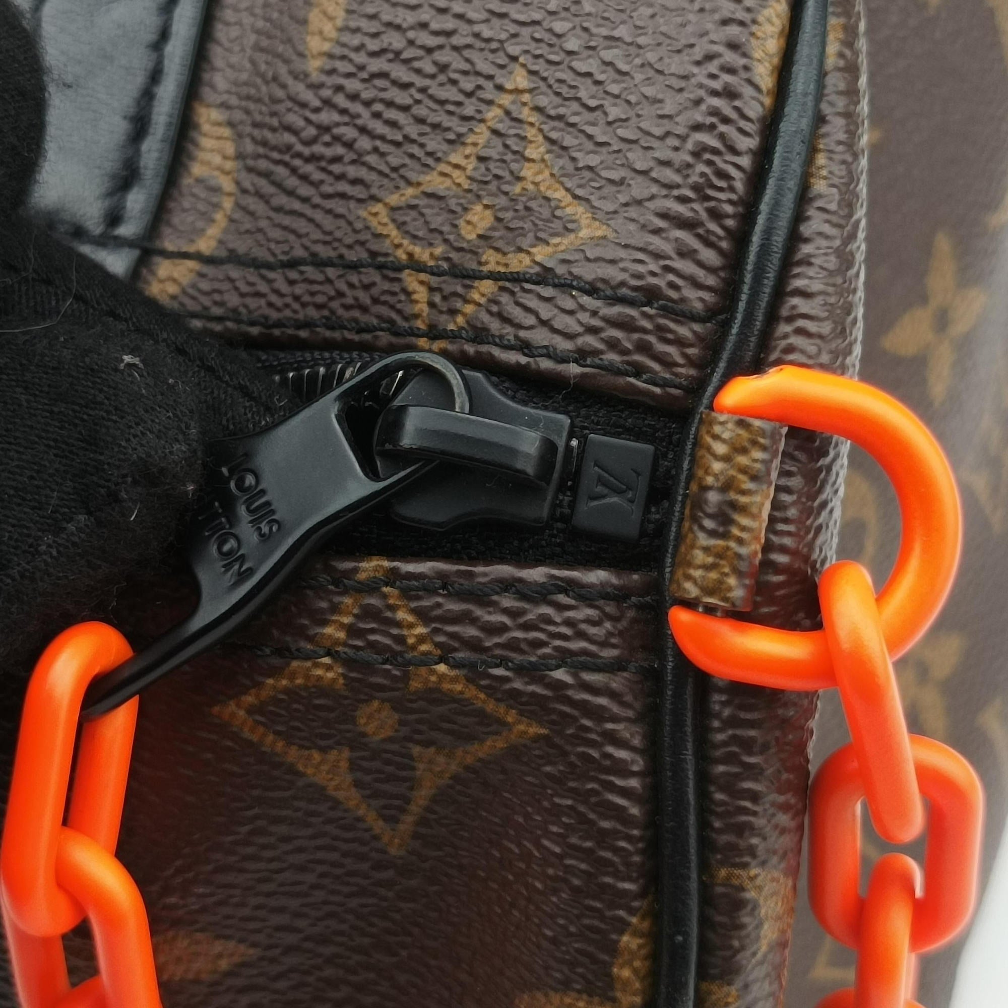 Pre-owned Louis Vuitton MINI POROCHON brown Monogram SOLAR RAY M44479 shoulderbag | stylenewstar