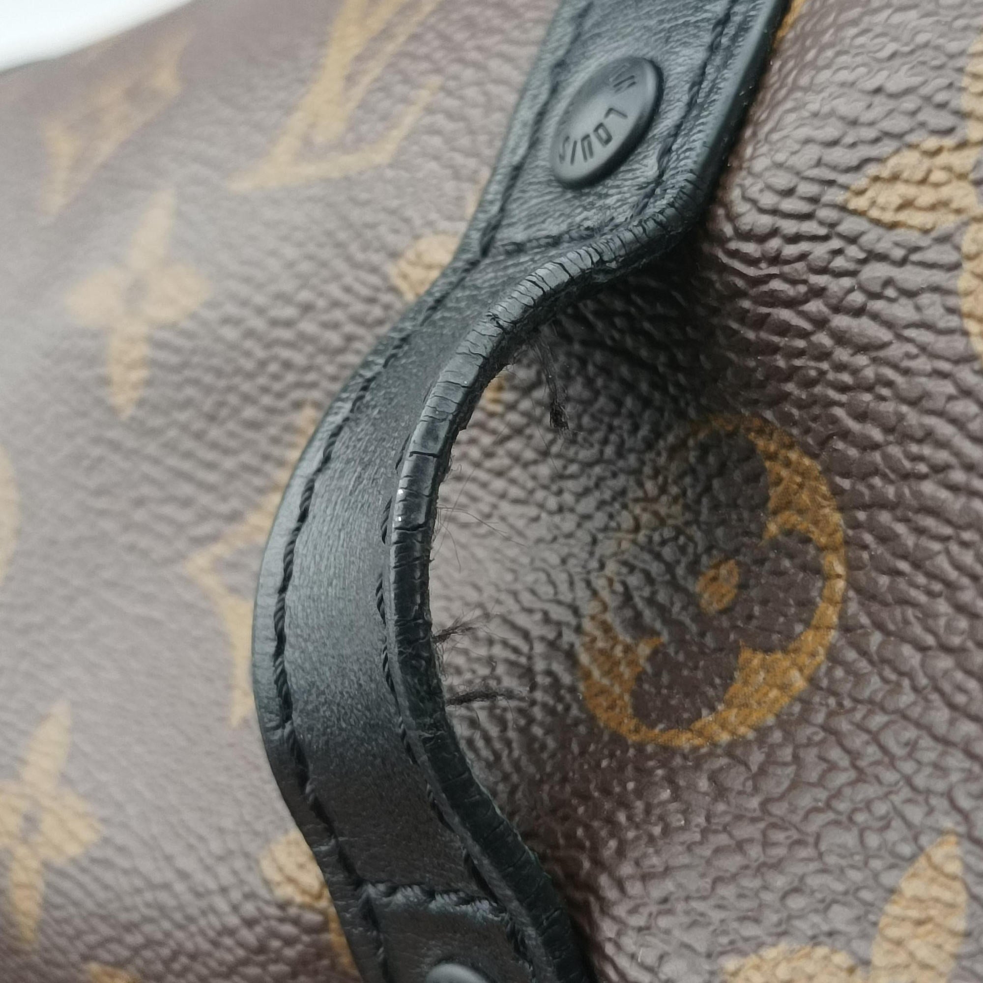 Pre-owned Louis Vuitton MINI POROCHON brown Monogram SOLAR RAY M44479 shoulderbag | stylenewstar