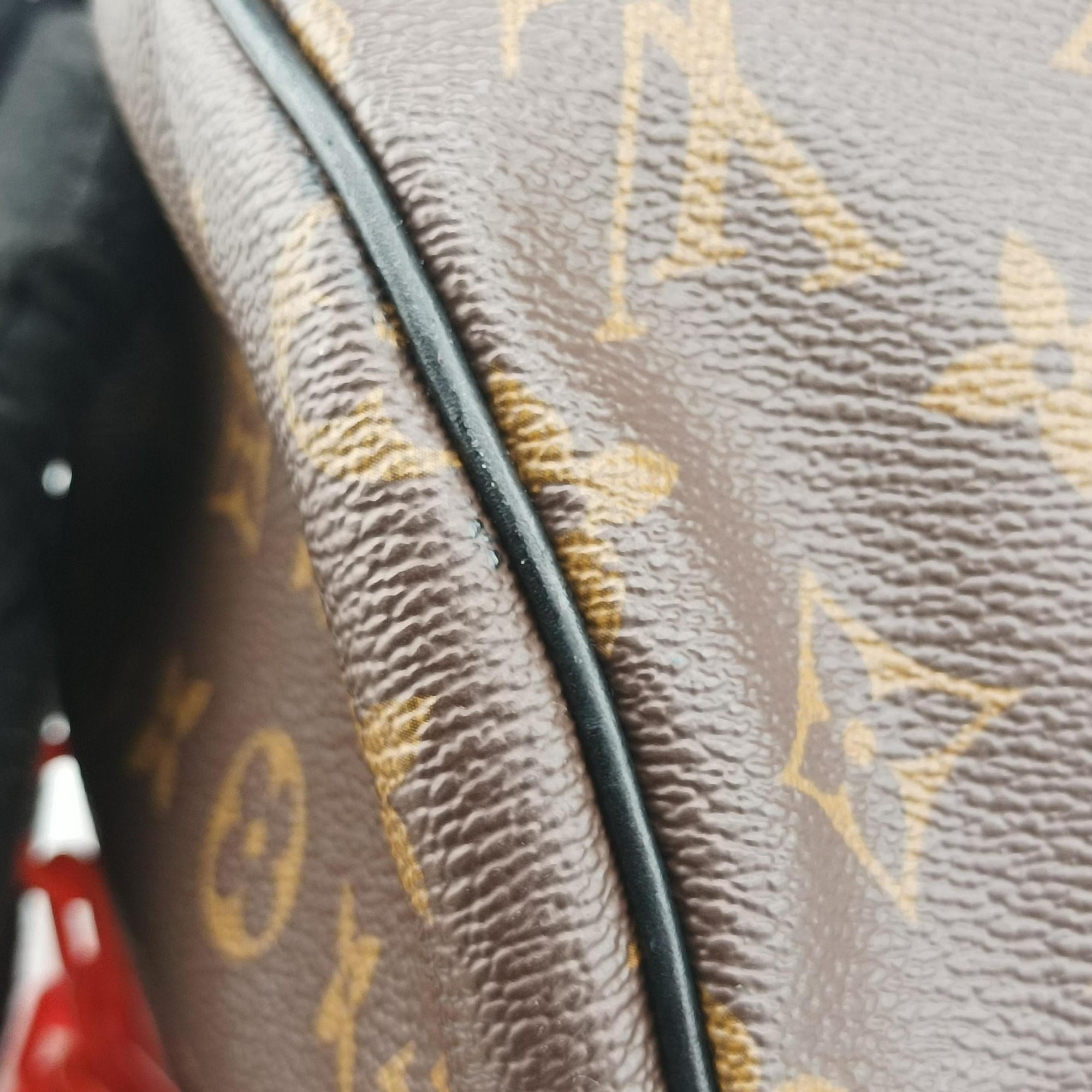 Pre-owned Louis Vuitton MINI POROCHON brown Monogram SOLAR RAY M44479 shoulderbag | stylenewstar