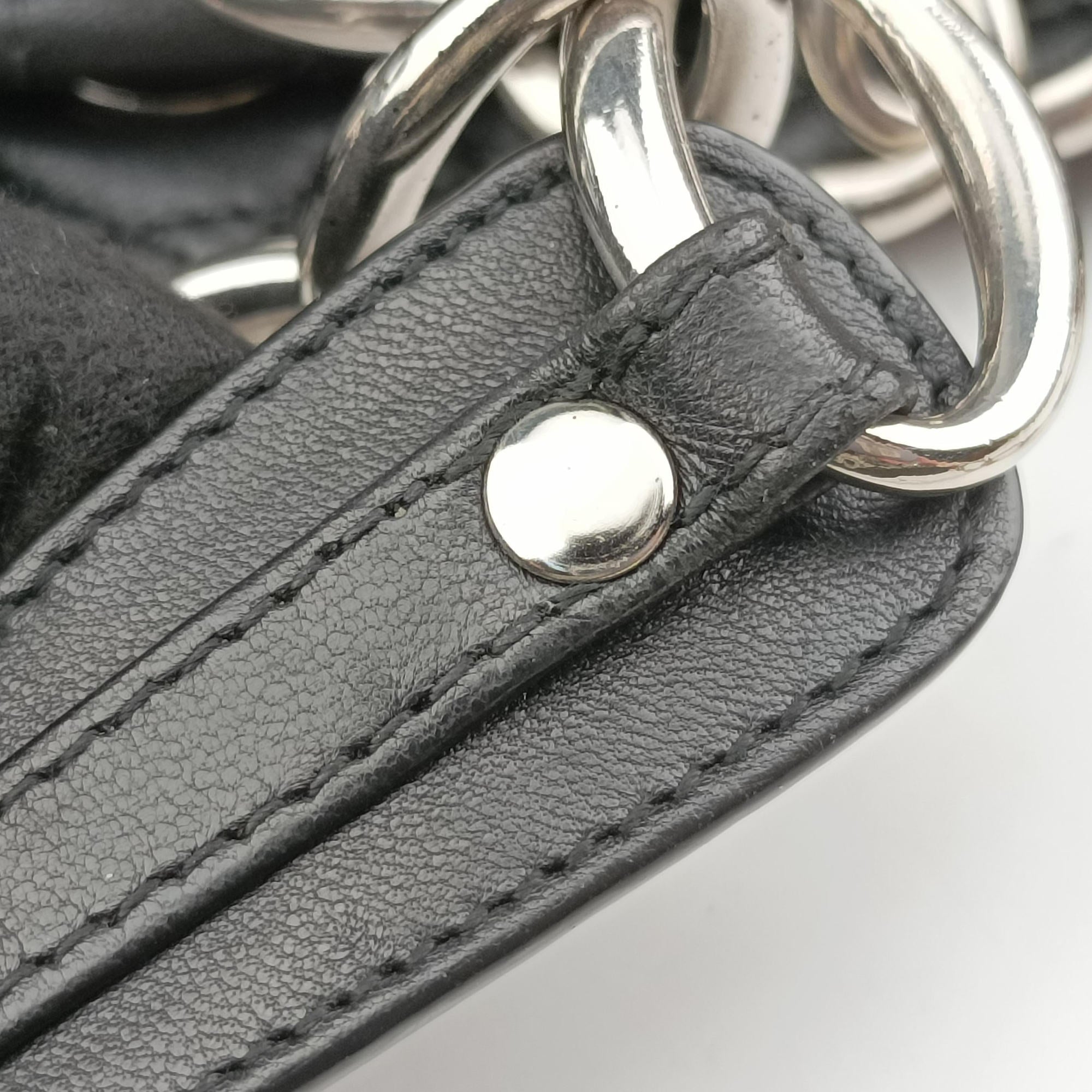 Vintage Christian Dior Cannage Dior Soft Shopping Black lambskin  shoulderbag | stylenewstar