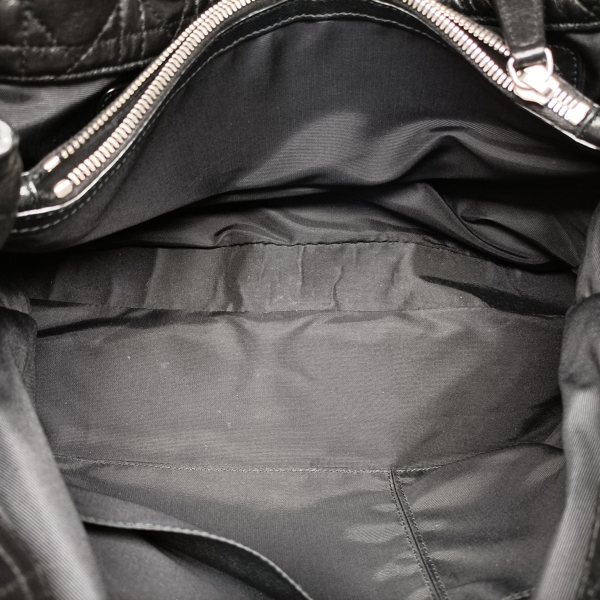 Vintage Christian Dior Cannage Dior Soft Shopping Black lambskin  shoulderbag | stylenewstar