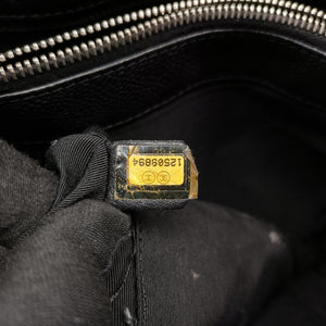 Pre-owned Chanel Matelasse Cocomark GST Black caviar skin A20995 shoulderbag | stylenewstar