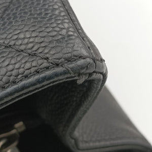 Pre-owned Chanel Matelasse Cocomark GST Black caviar skin A20995 shoulderbag | stylenewstar