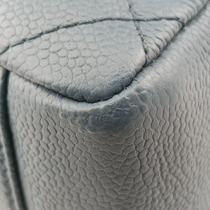 Pre-owned Chanel Matelasse Cocomark GST Blue caviar skin A50995 shoulderbag | stylenewstar