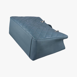 Pre-owned Chanel Matelasse Cocomark GST Blue caviar skin A50995 shoulderbag | stylenewstar