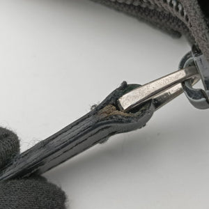 Pre-owned Gucci Flora Black Leather×Canvas 145857 shoulderbag | stylenewstar