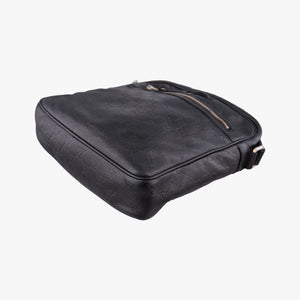 Pre-owned Gucci GG Imprime Messenger Black Leather 201448 shoulderbag | stylenewstar