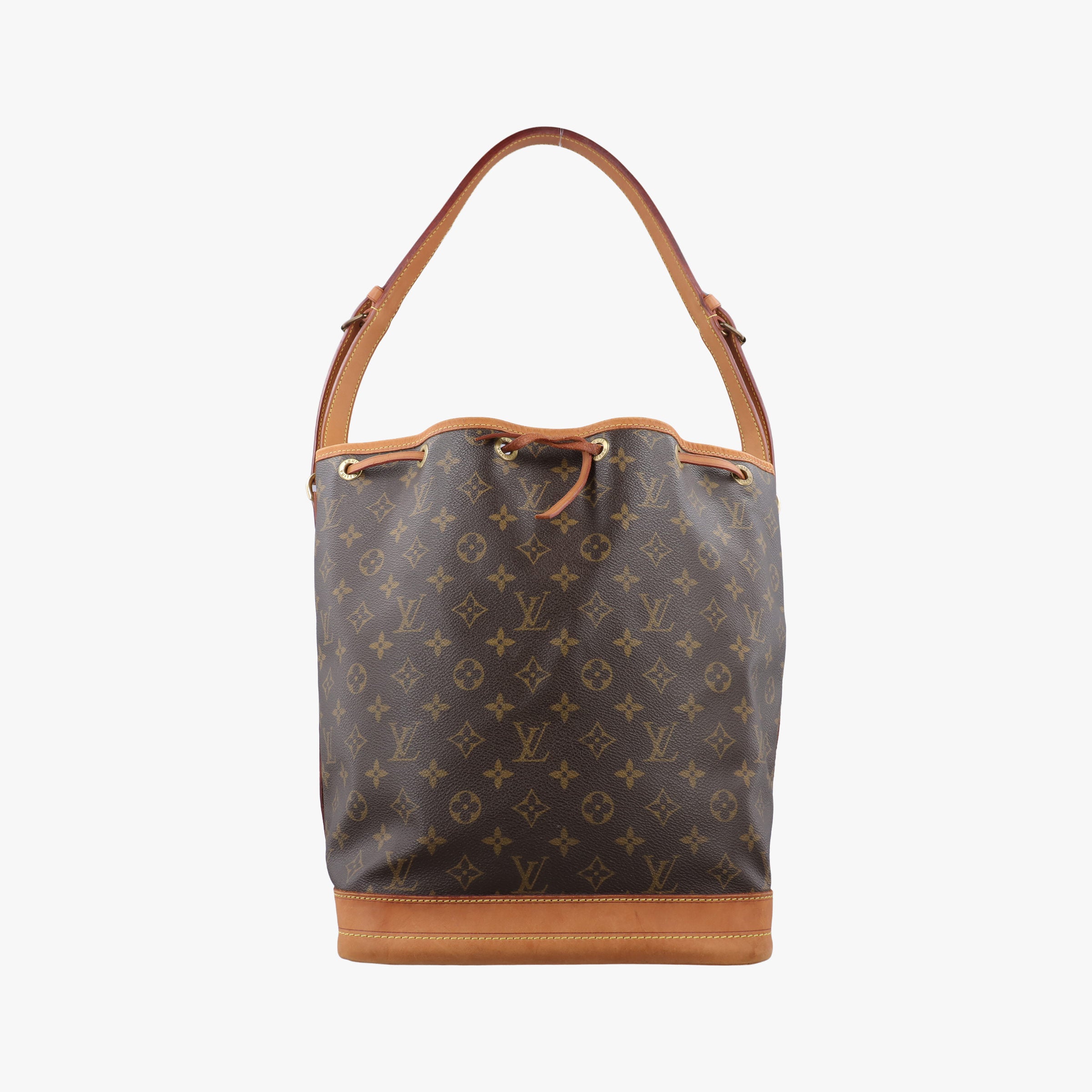 Pre-owned Louis Vuitton Noe Brown Monogram Canvas M42224 shoulderbag | stylenewstar