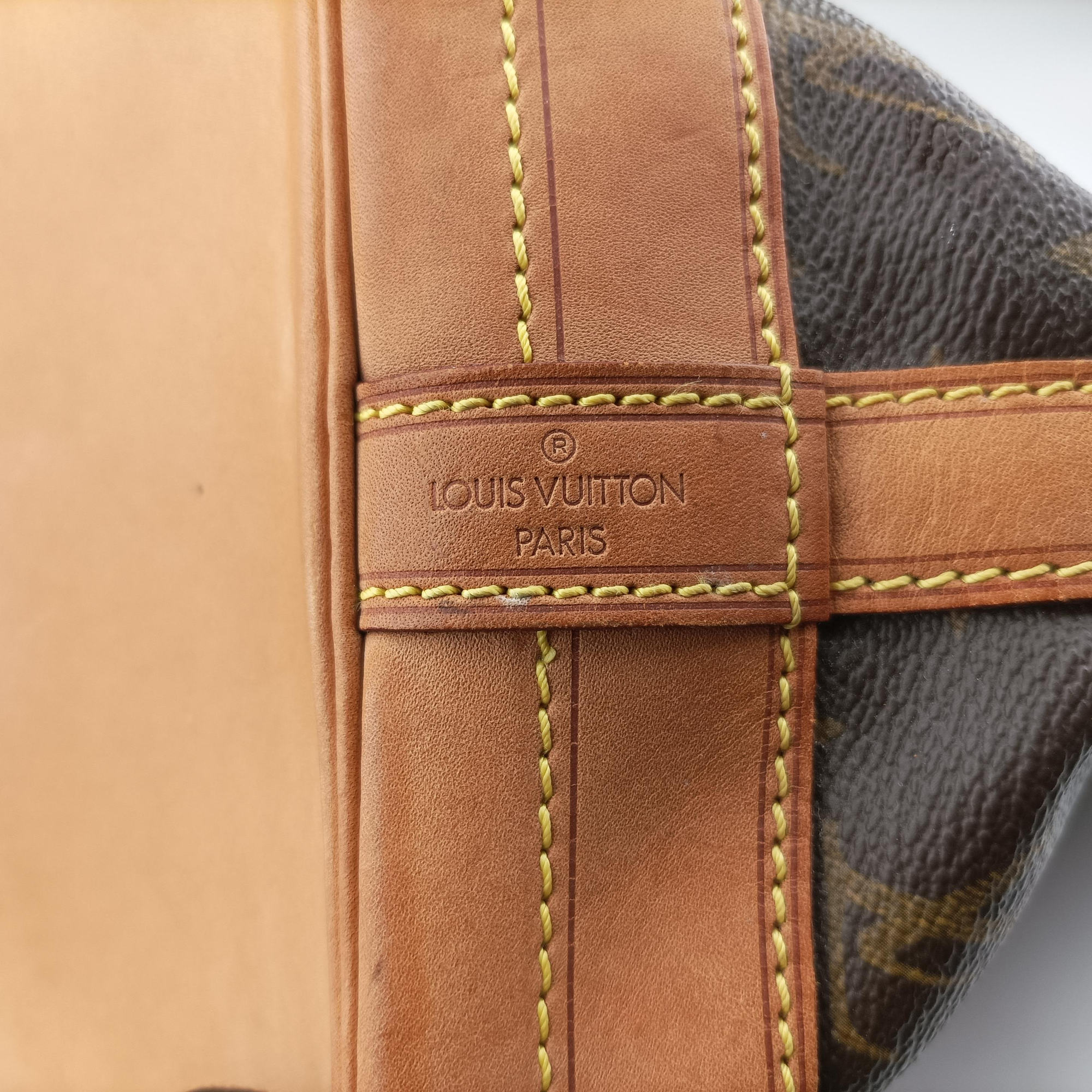 Pre-owned Louis Vuitton Noe Brown Monogram Canvas M42224 shoulderbag | stylenewstar