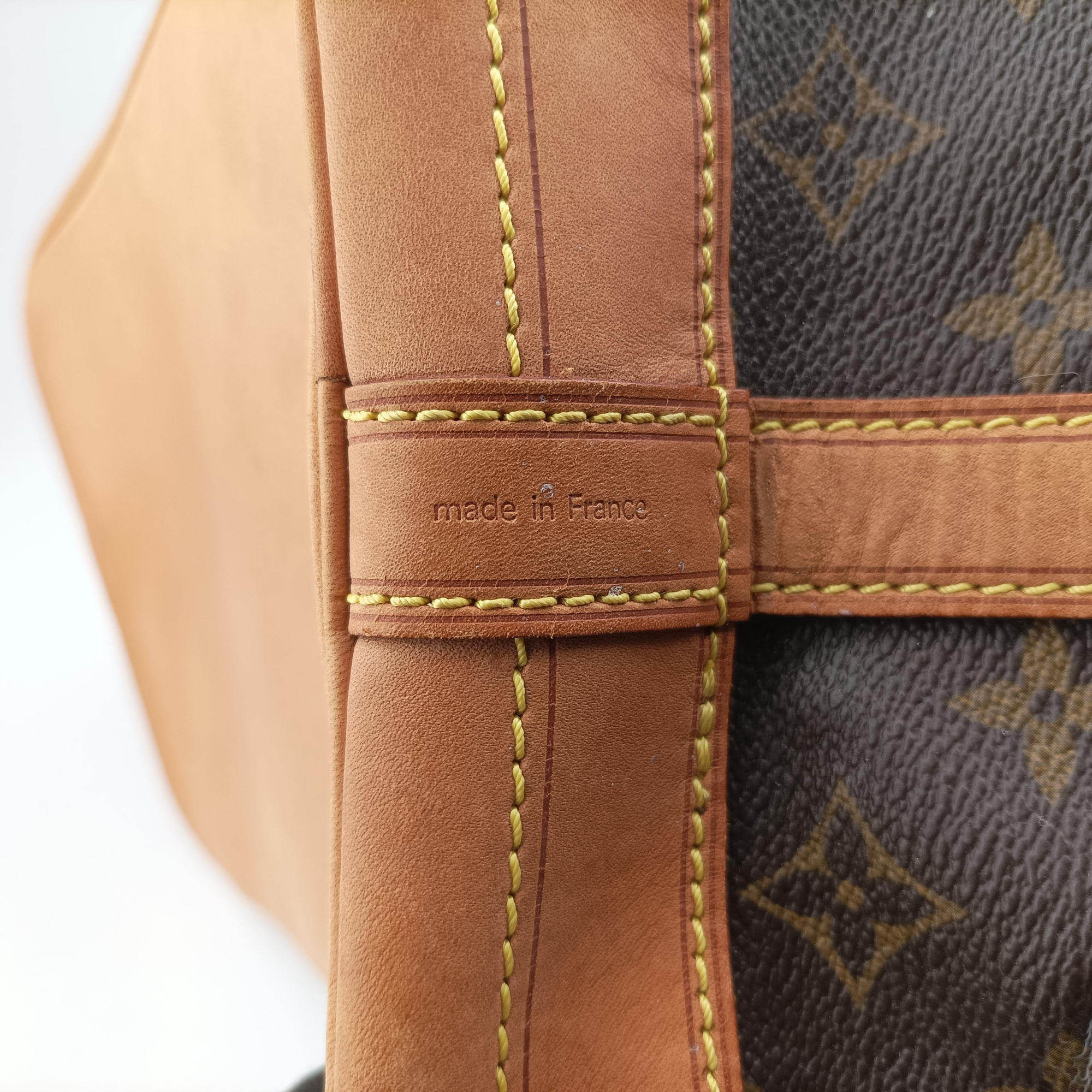 Pre-owned Louis Vuitton Noe Brown Monogram Canvas M42224 shoulderbag | stylenewstar