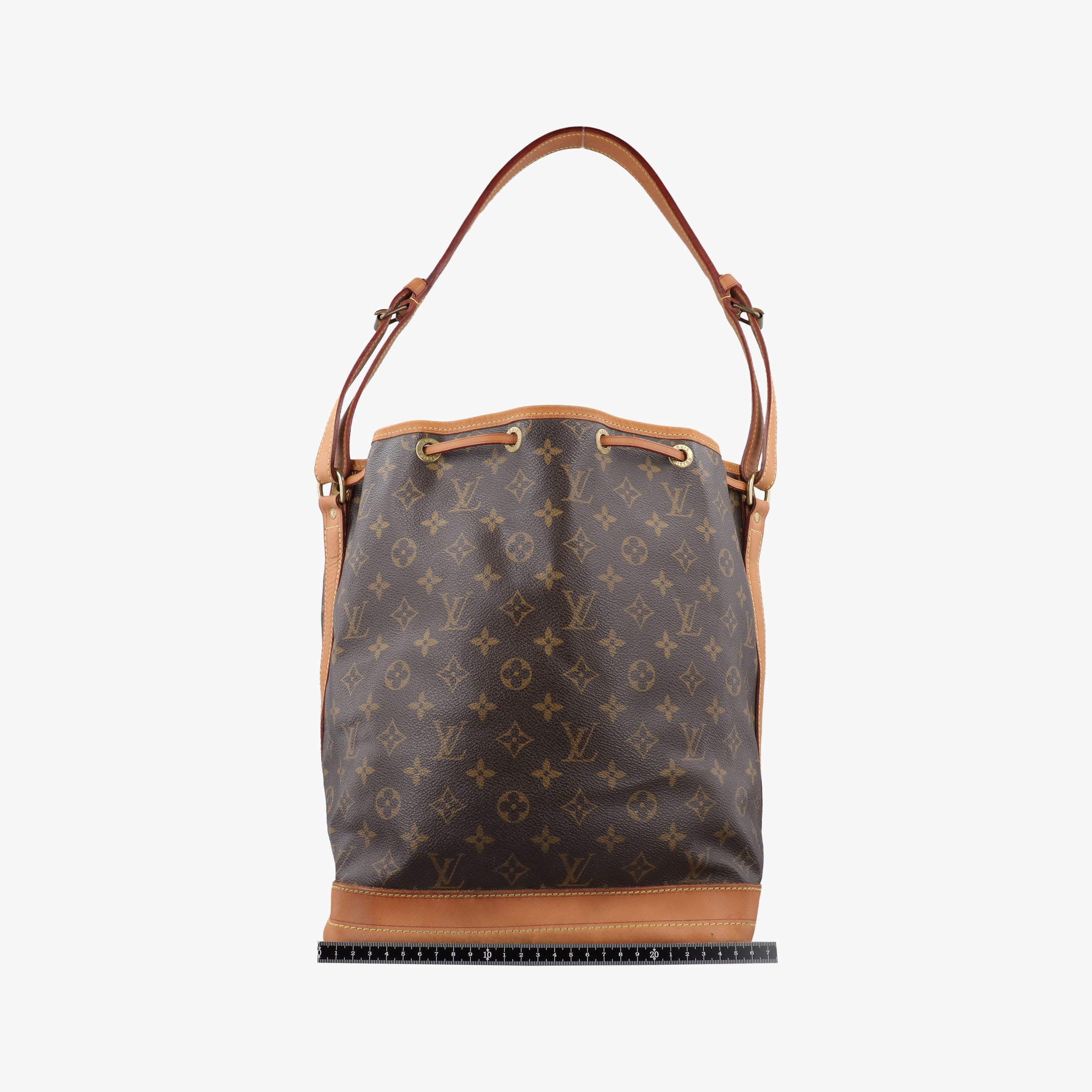 Pre-owned Louis Vuitton Noe Brown Monogram Canvas M42224 shoulderbag | stylenewstar