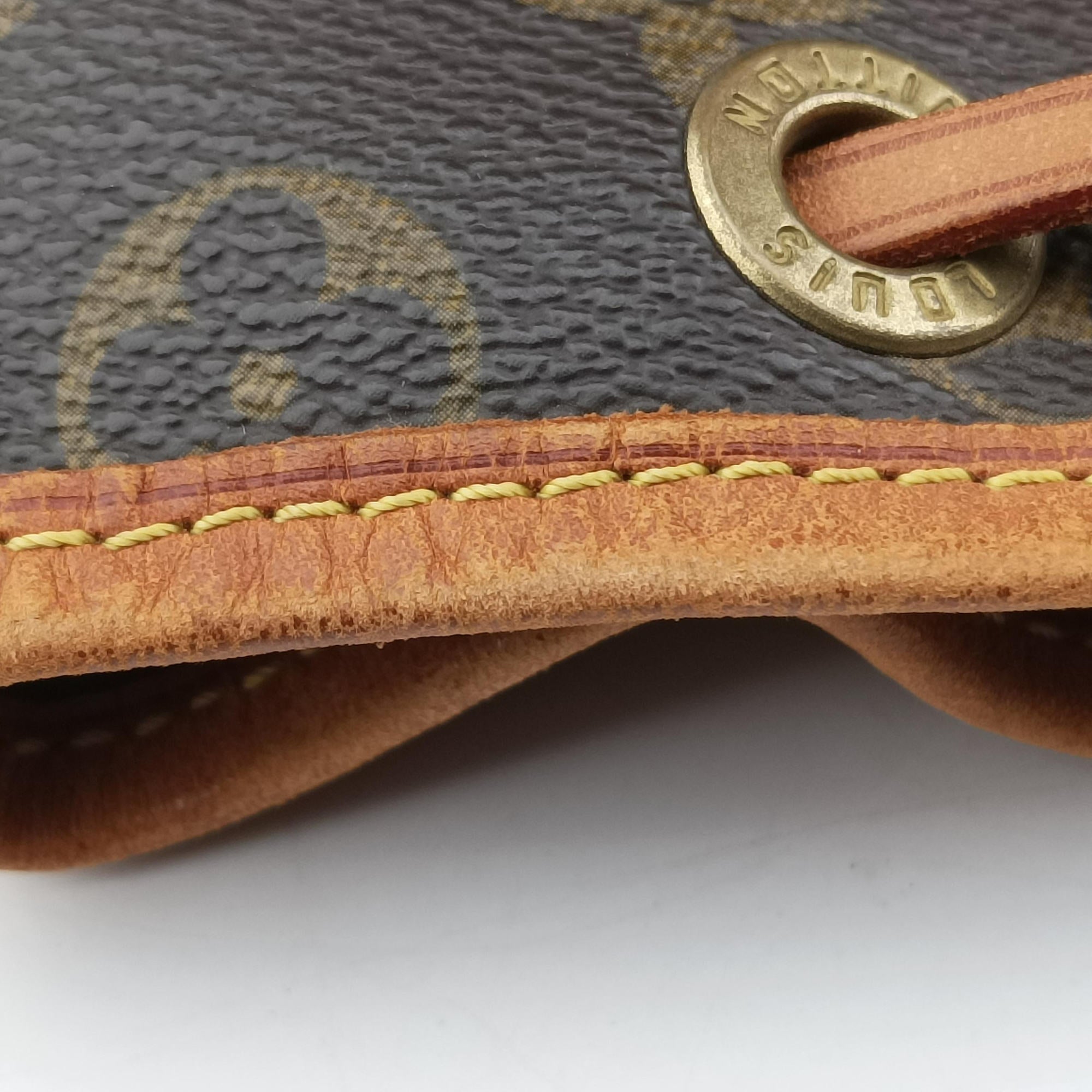Pre-owned Louis Vuitton Noe Brown Monogram Canvas M42224 shoulderbag | stylenewstar