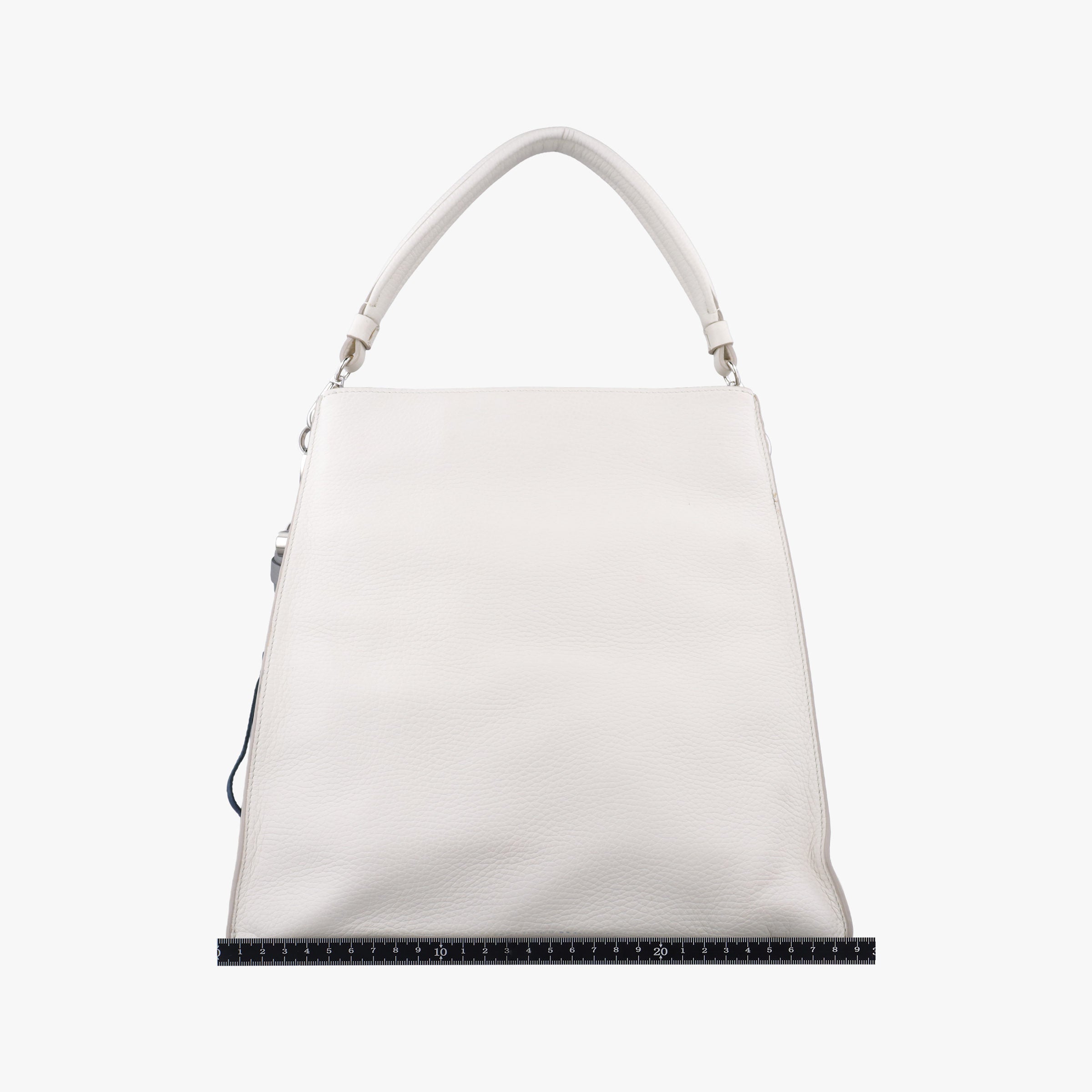 Secondhand TODS Thea White Leather  shoulderbag | stylenewstar