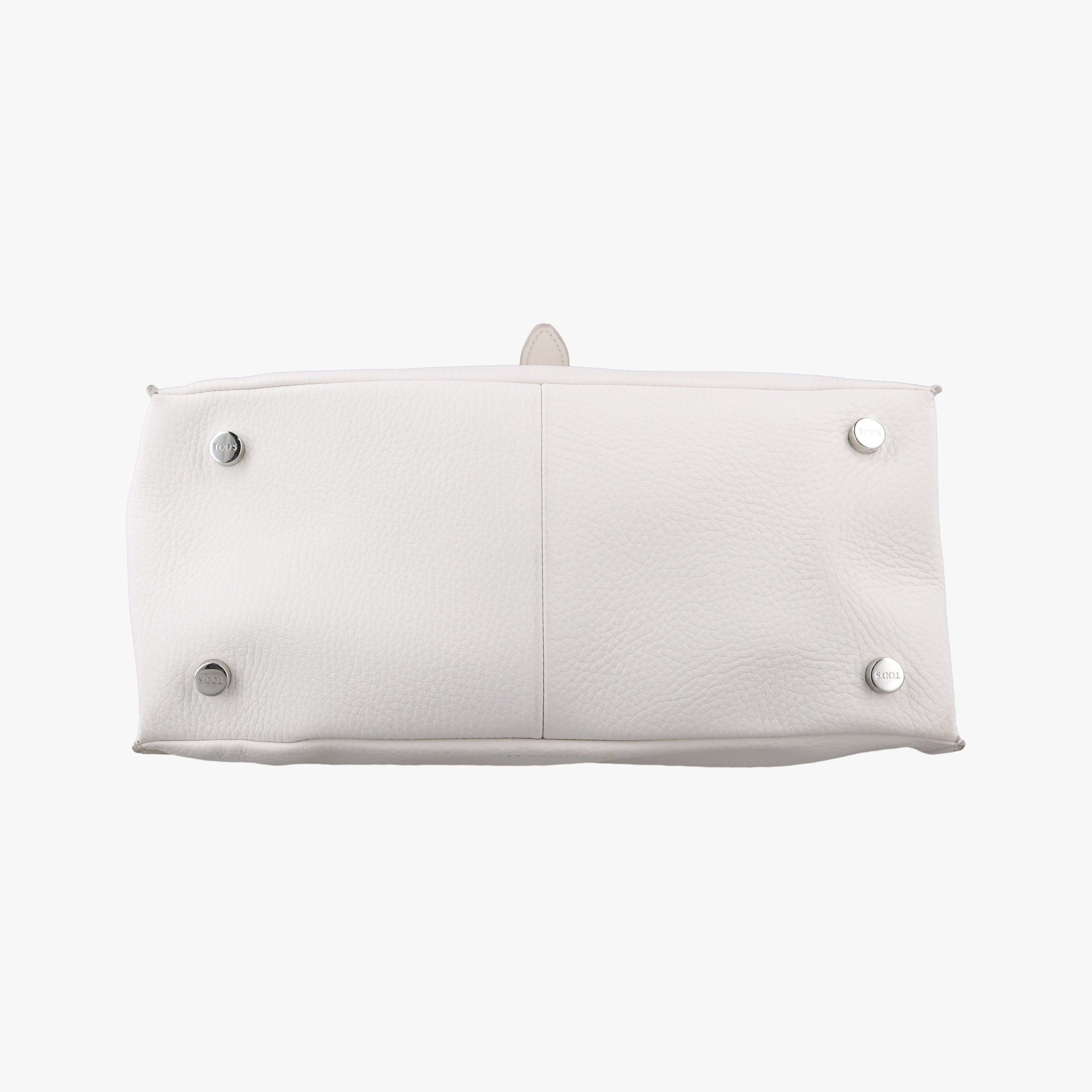 Secondhand TODS Thea White Leather  shoulderbag | stylenewstar
