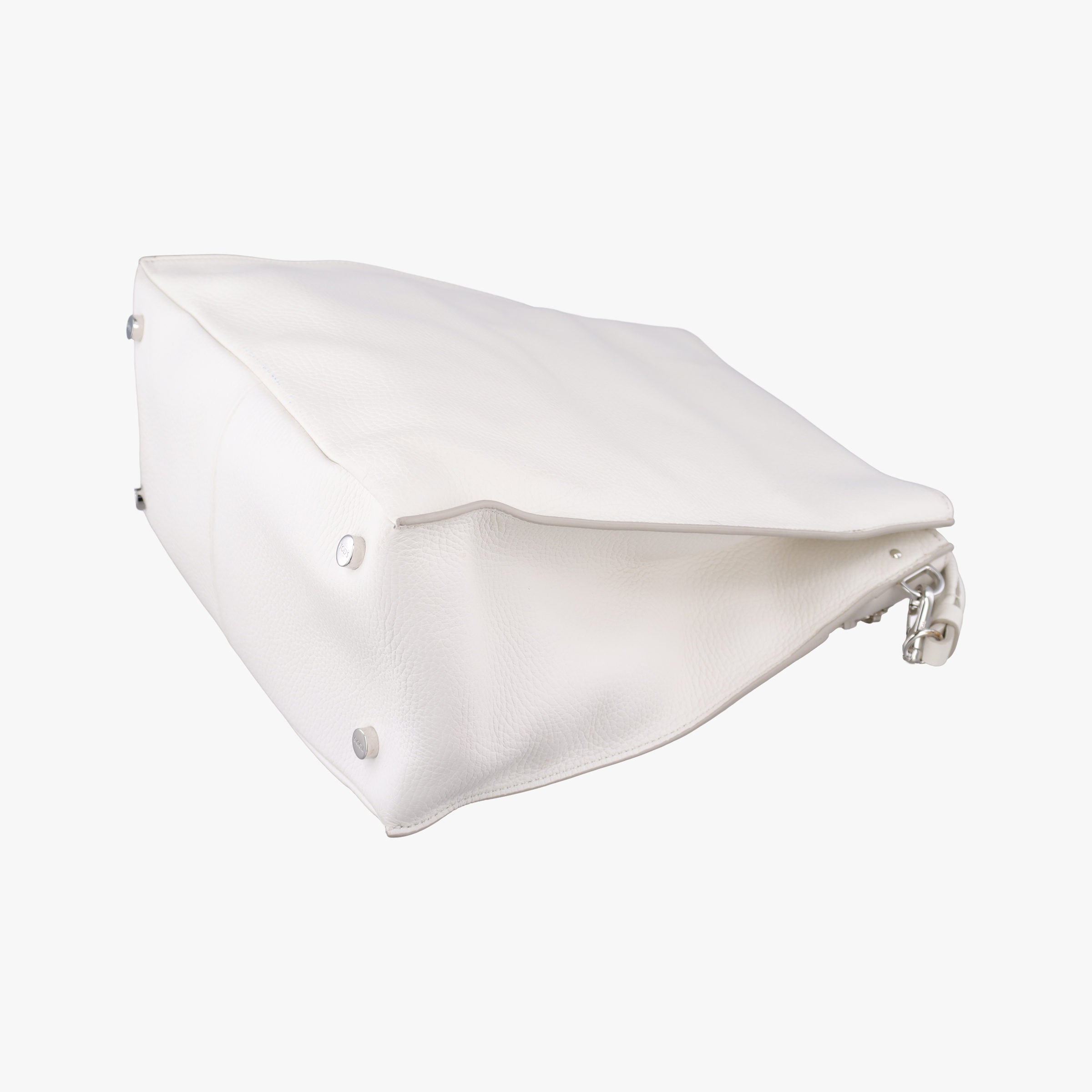 Secondhand TODS Thea White Leather  shoulderbag | stylenewstar