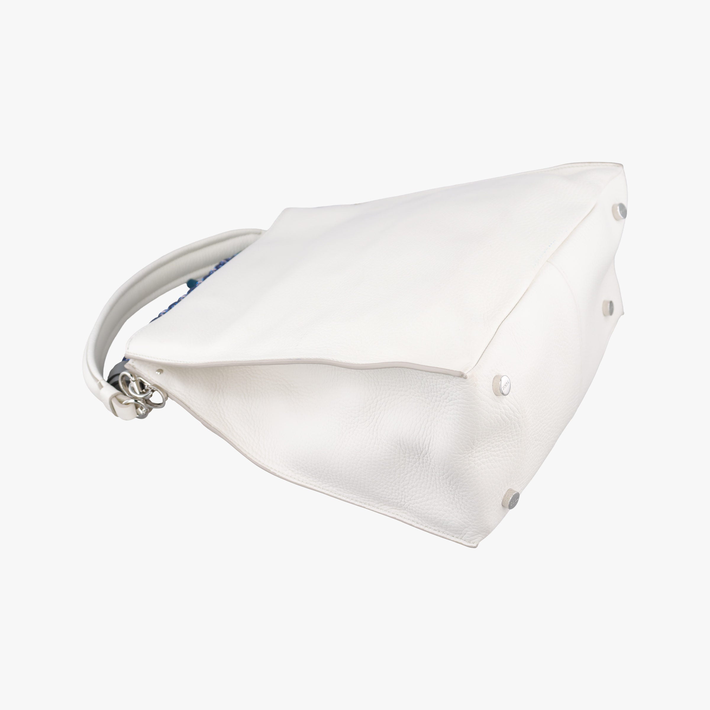 Secondhand TODS Thea White Leather  shoulderbag | stylenewstar