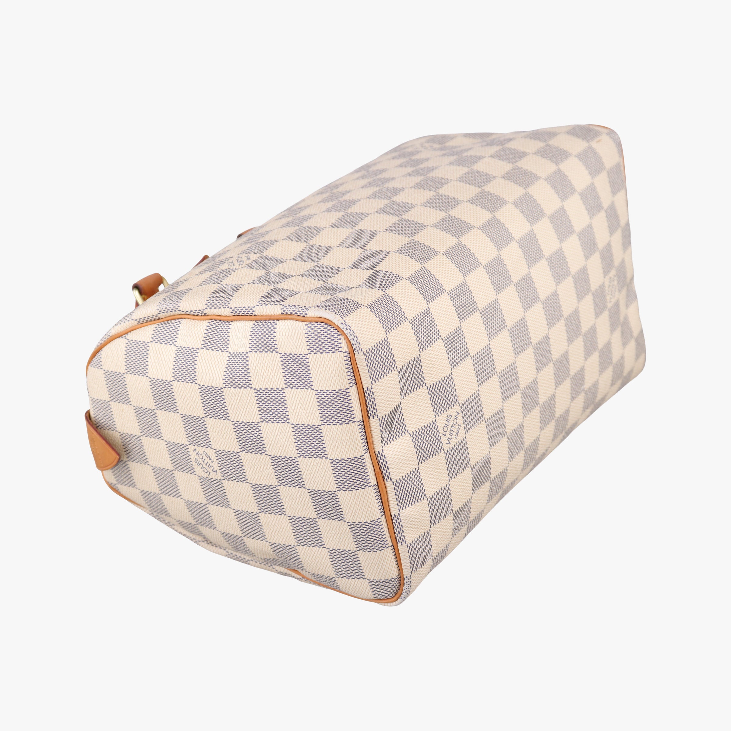 Vintage Louis Vuitton Speedy 25 AZUR Damier Canvas N41534 handbag | stylenewstar
