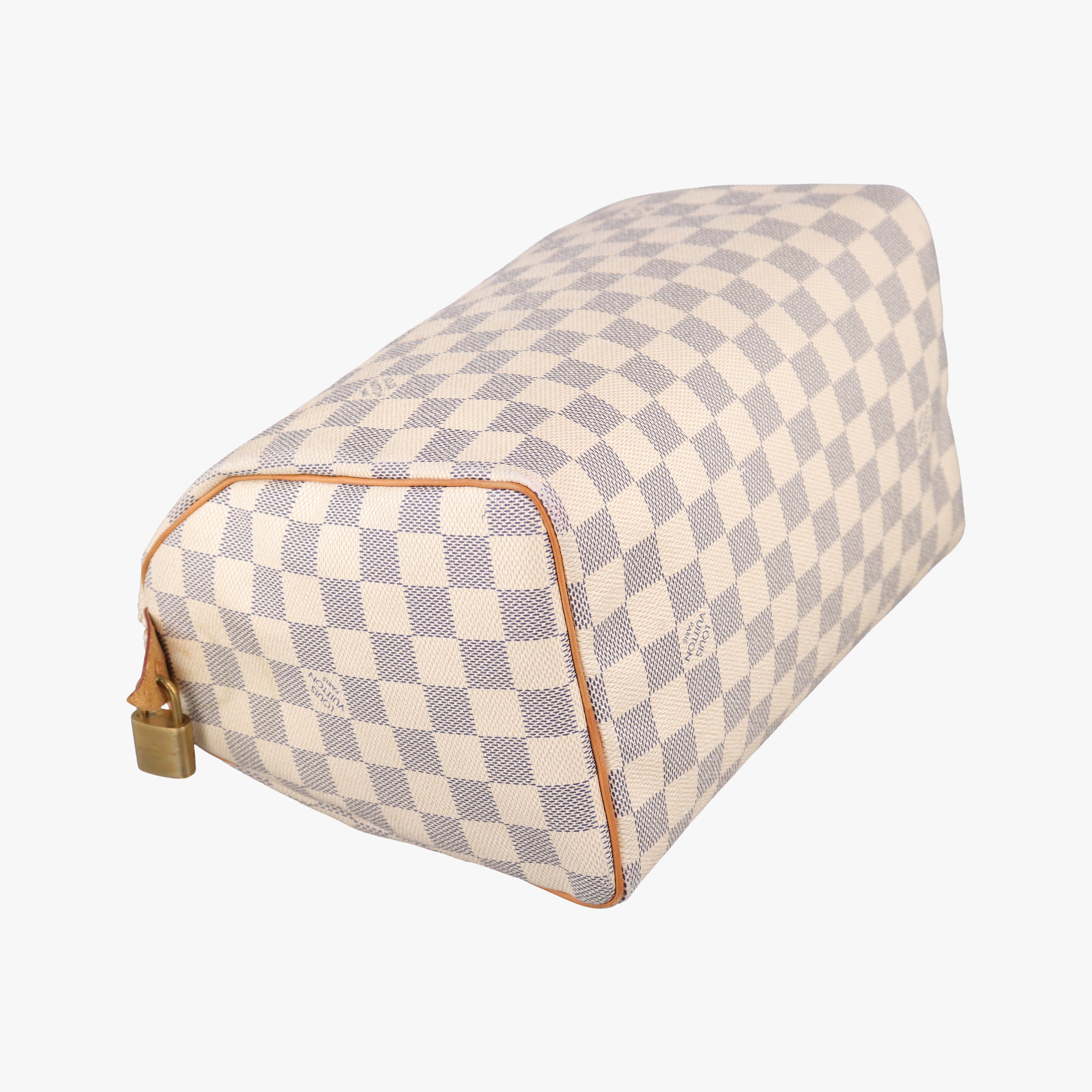 Vintage Louis Vuitton Speedy 25 AZUR Damier Canvas N41534 handbag | stylenewstar