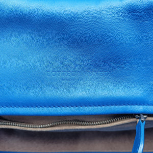 Secondhand Bottega Veneta Intrecciato Blue lambskin  shoulderbag | stylenewstar