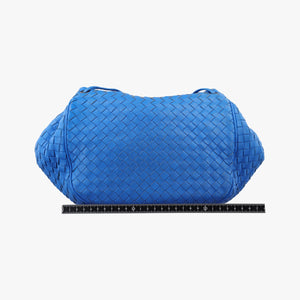 Secondhand Bottega Veneta Intrecciato Blue lambskin  shoulderbag | stylenewstar