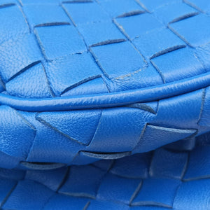 Secondhand Bottega Veneta Intrecciato Blue lambskin  shoulderbag | stylenewstar
