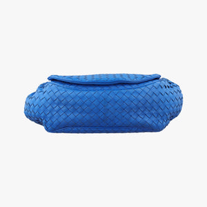 Secondhand Bottega Veneta Intrecciato Blue lambskin  shoulderbag | stylenewstar
