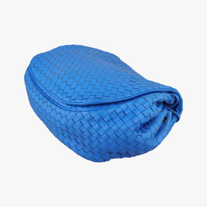 Secondhand Bottega Veneta Intrecciato Blue lambskin  shoulderbag | stylenewstar
