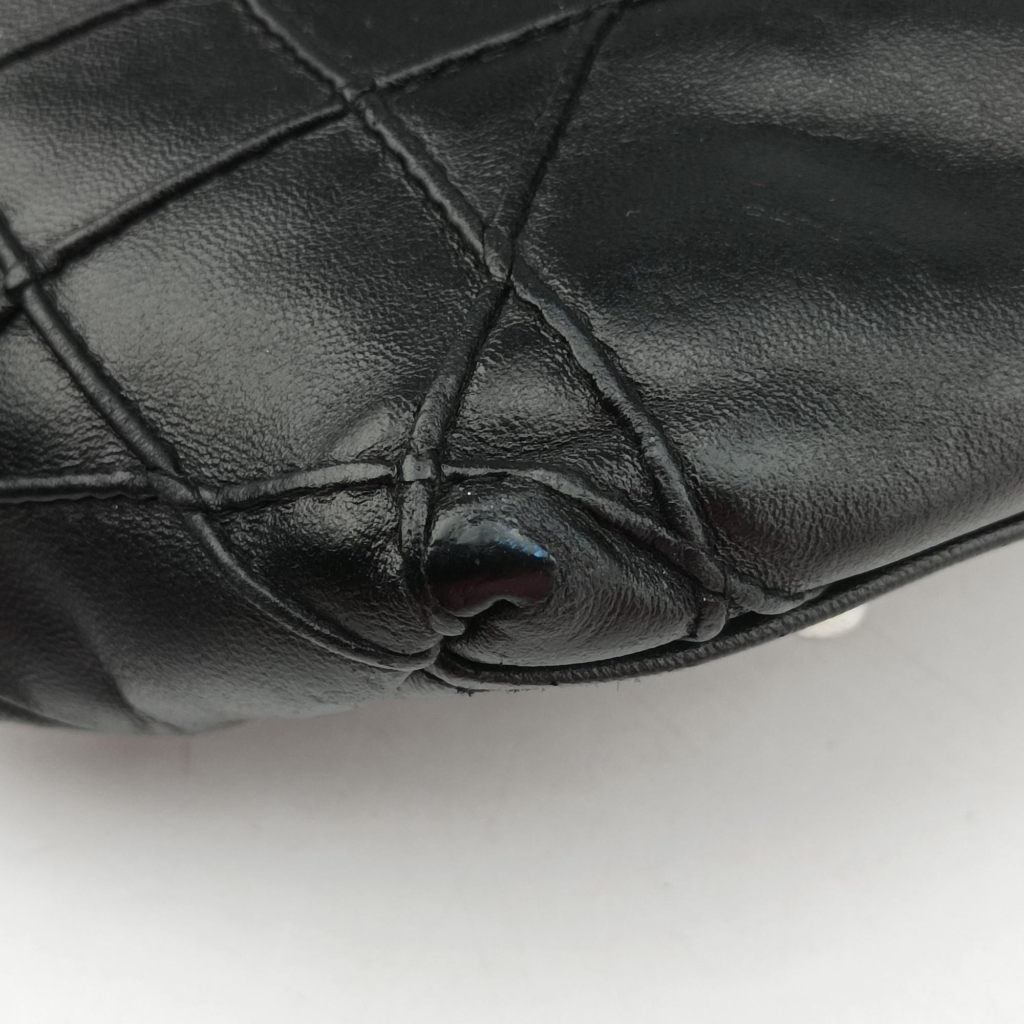 Secondhand Christian Dior Cannage Soft Shopping Black lambskin  shoulderbag | stylenewstar