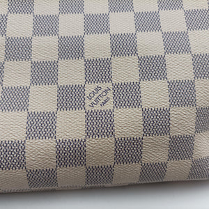 Pre-owned Louis Vuitton NEVERFULL GM Azur Damier Canvas N51108 handbag | stylenewstar