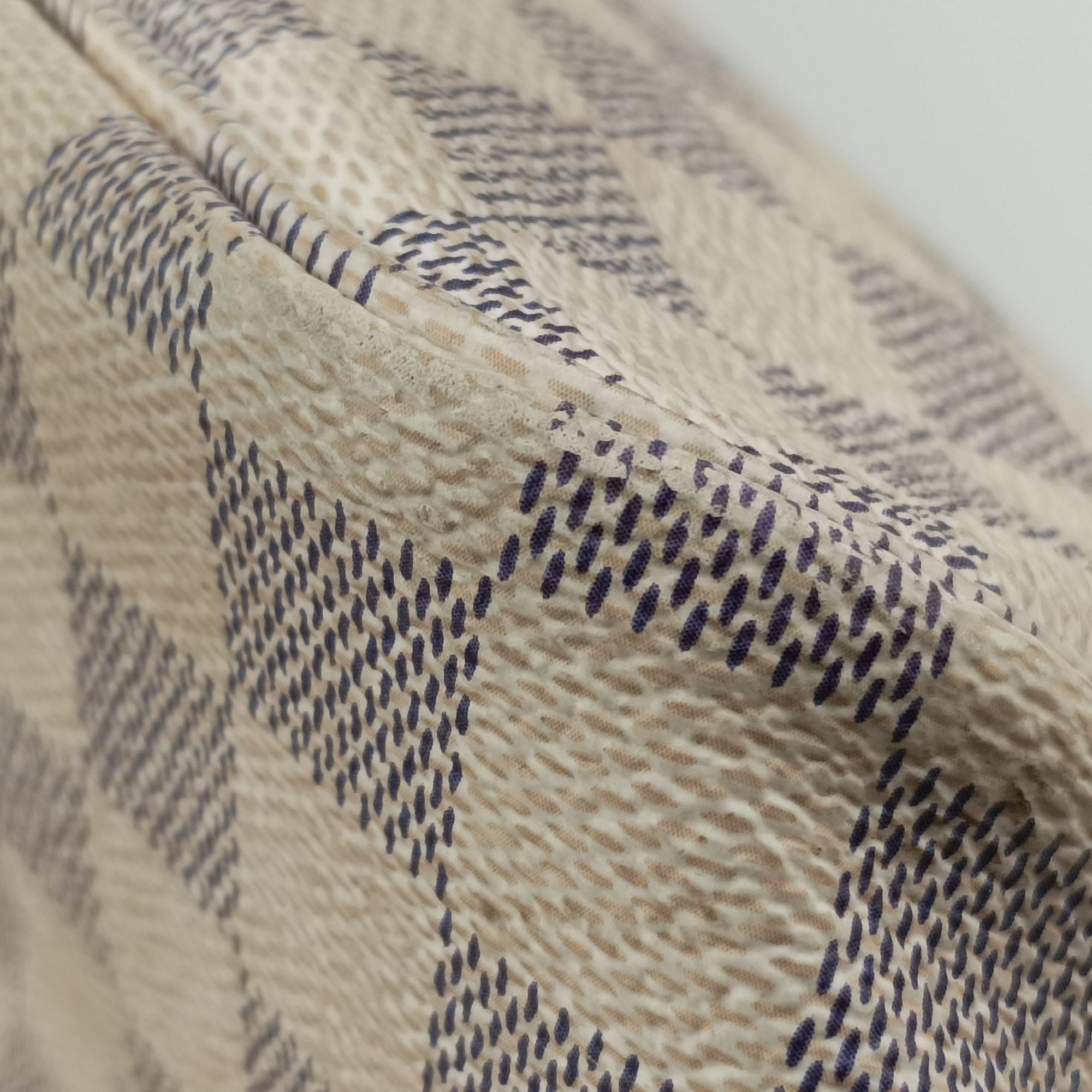 Pre-owned Louis Vuitton NEVERFULL GM Azur Damier Canvas N51108 handbag | stylenewstar