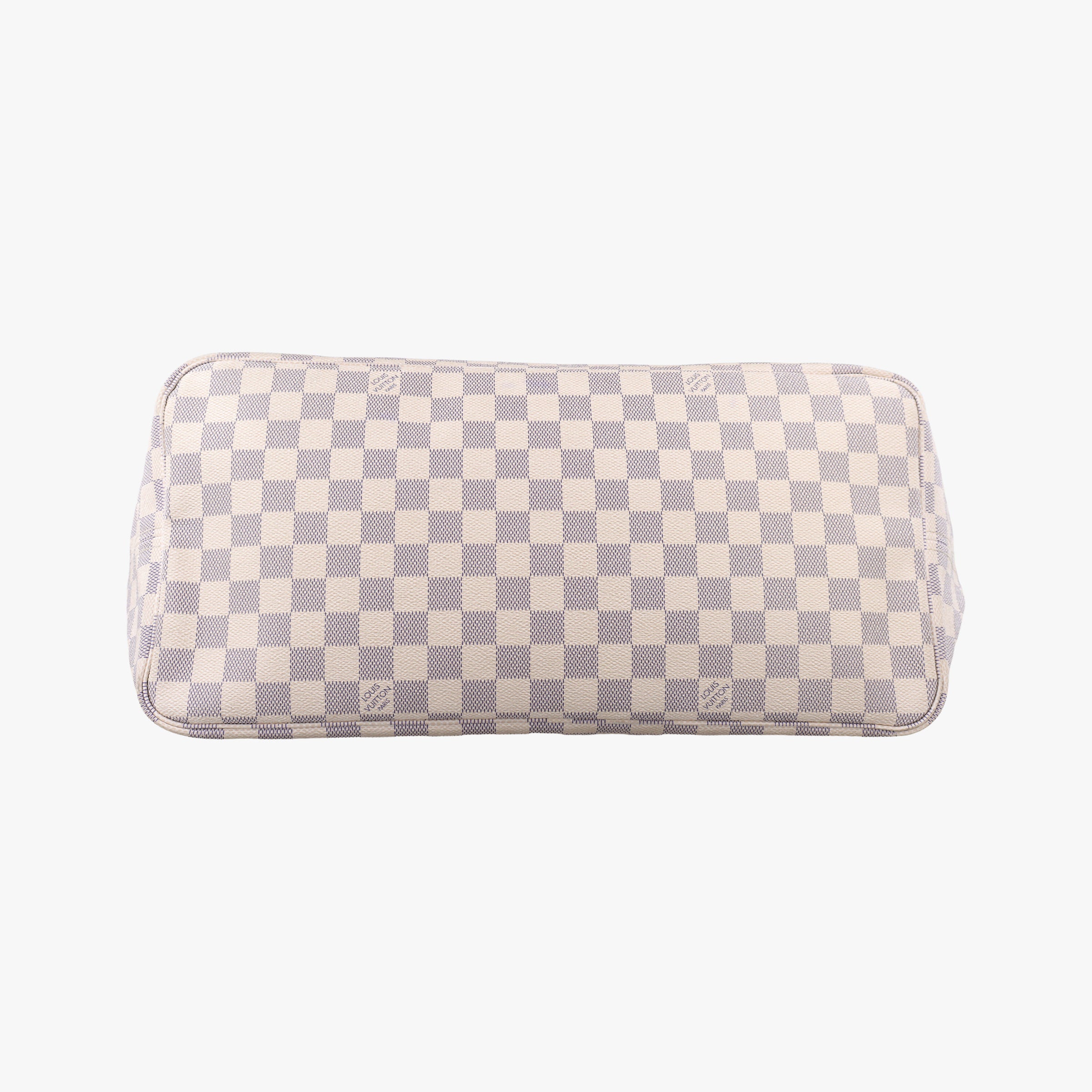 Pre-owned Louis Vuitton NEVERFULL GM Azur Damier Canvas N51108 handbag | stylenewstar